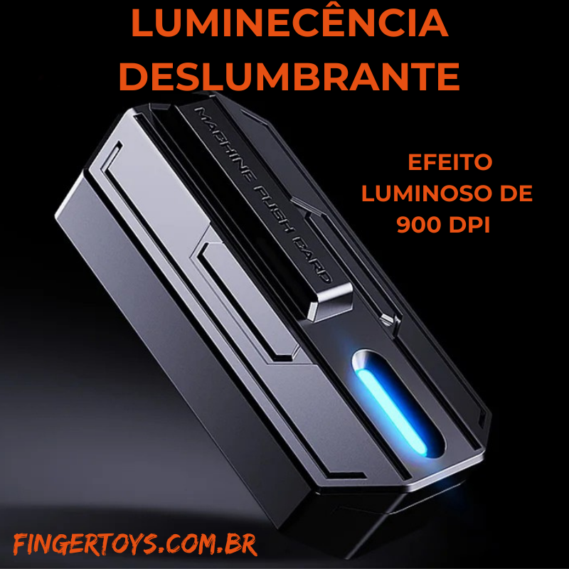 PULSE: O Slider Fidget Magnético Ciberpunk