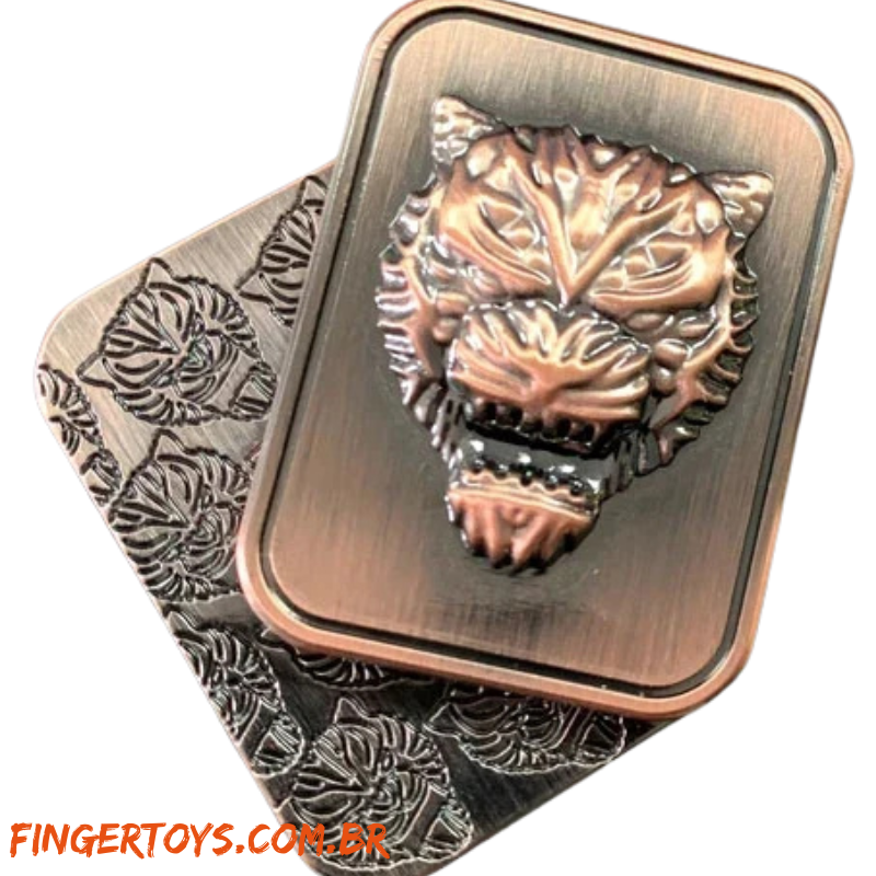 TIGER HEAD MAGNETIC FIDGET SLIDER: Poder e Elegância na Palma da Sua Mão