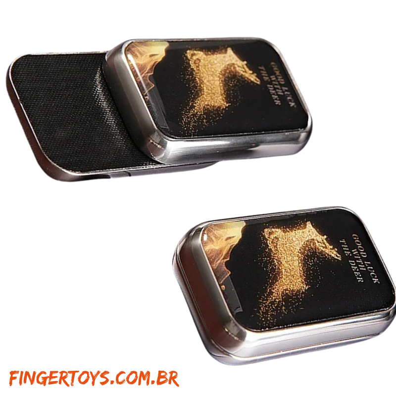LUCKYDEER ZEN SLIDER : O Talismã Fidget de Sorte e Serenidade