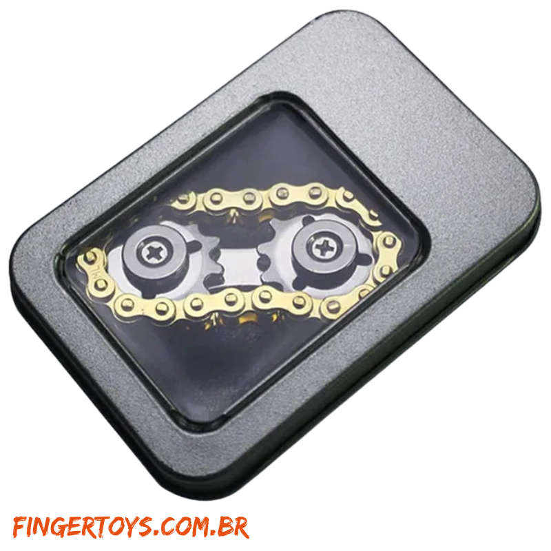 CYCLOSPIN PRO: O Fidget Spinner de Corrente de Bicicleta de Elite