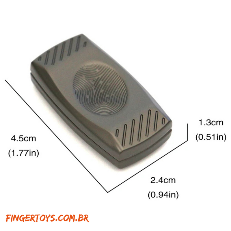 FINGERPRINT MAGNETIC HAPTIC SLIDER: Estilo, Funcionalidade e Alívio do Estresse em Suas Mãos
