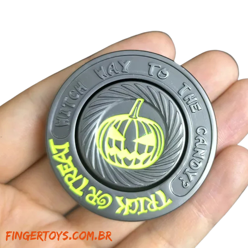 MAGNETIC PUSH COIN: Fidget Spinner 2-em-1&nbsp;