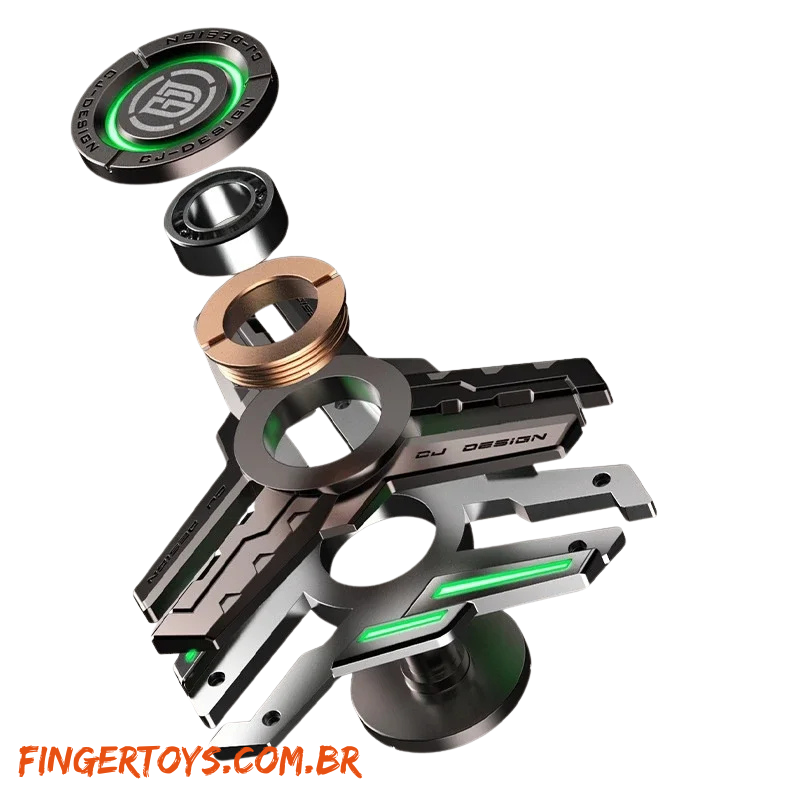 NEXUS PRIME: O Spinner de Elite que Conecta Produtividade e Relaxamento