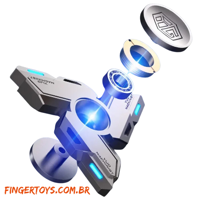NEWFLUX LIGHT: O Spinner Fidget Luminoso de Elite