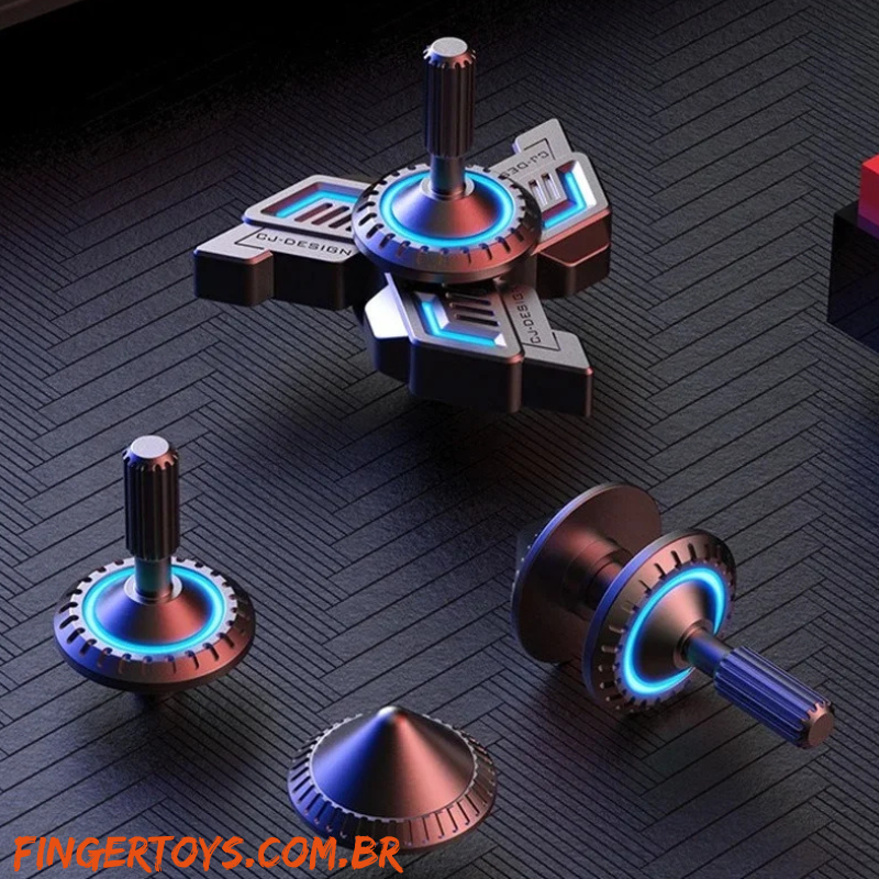 TYPHOON SMART FIDGET SPINNER: Revolucionando o Alívio do Estresse com Tecnologia e Estilo