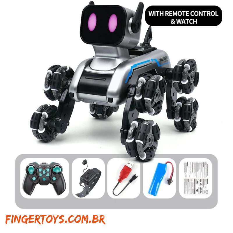 DIXSG X-31: O ROBÔ CÃO QUE TRANSFORMA A DIVERSÃO DO SEU FILHO EM PURA TECNOLOGIA!