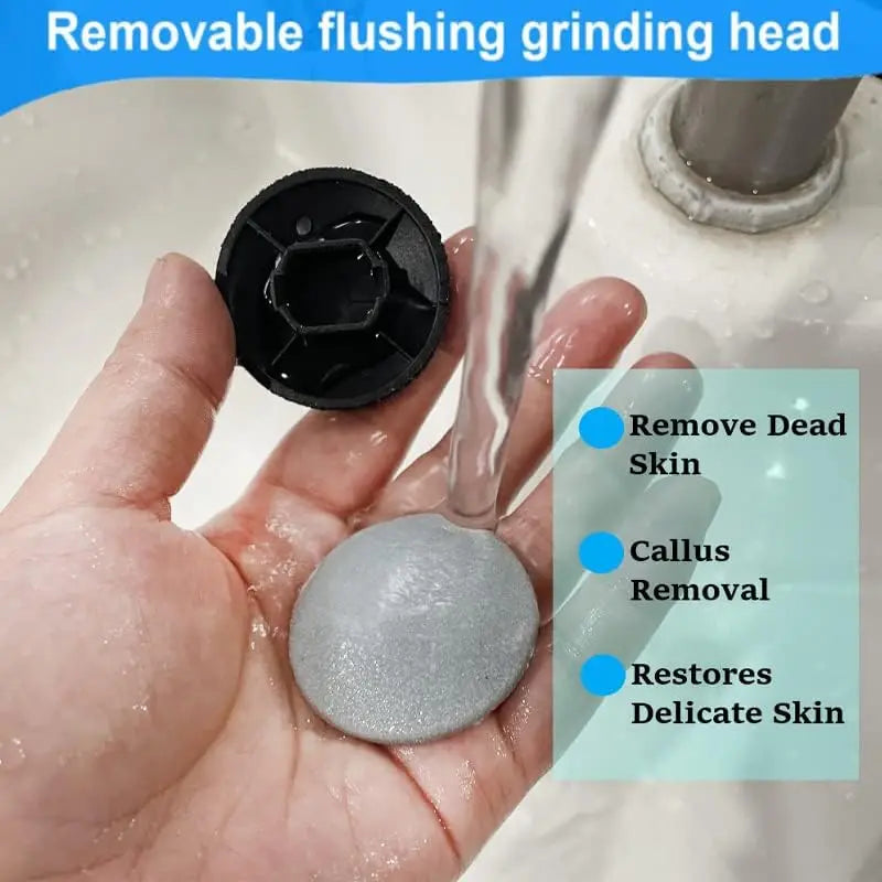 Lixadeira Elétrica de Pés Profissional: Elimine Rachaduras, Calosidades e Pele Morta com Segurança e Eficiência!