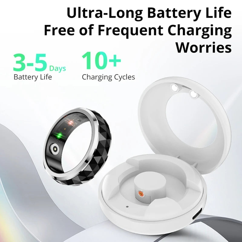 R11 Smart Ring - Alívio do Estresse, Saúde e Bem-Estar ao Seu Alcance!