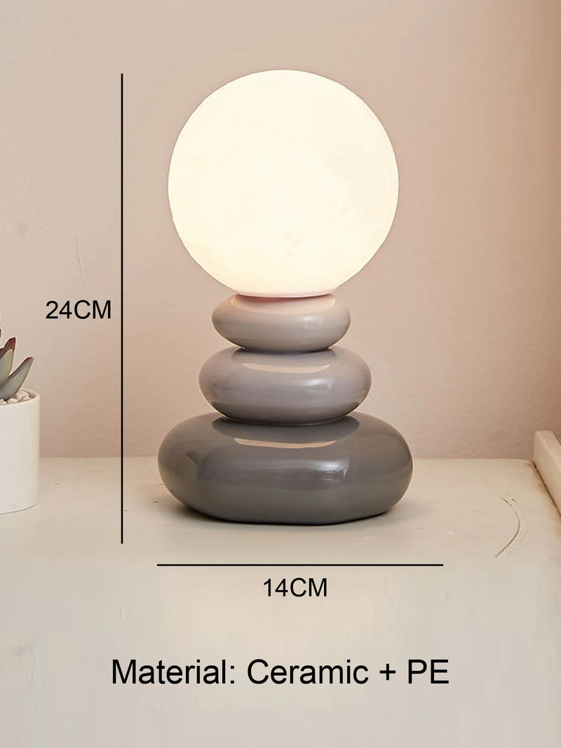 Luminária de Mesa de Cerâmica LED: Iluminação e Estilo para o Seu Quarto