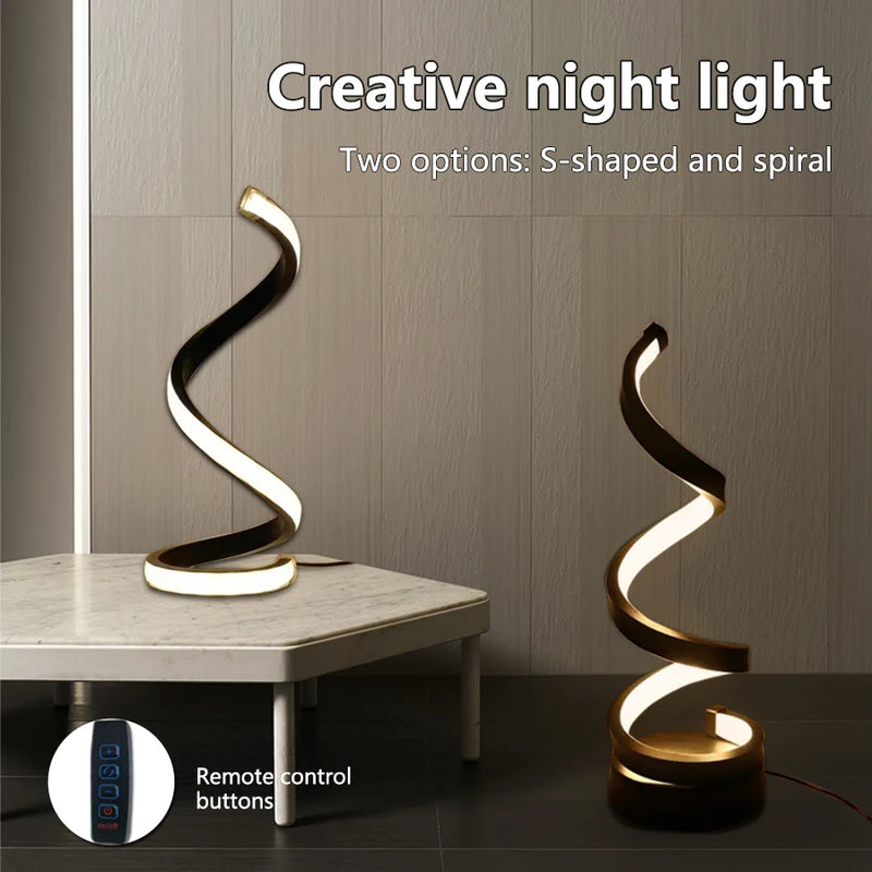 Luminária de Mesa LED Dimmerizável: Design Moderno e Iluminação Versátil para Seu Espaço