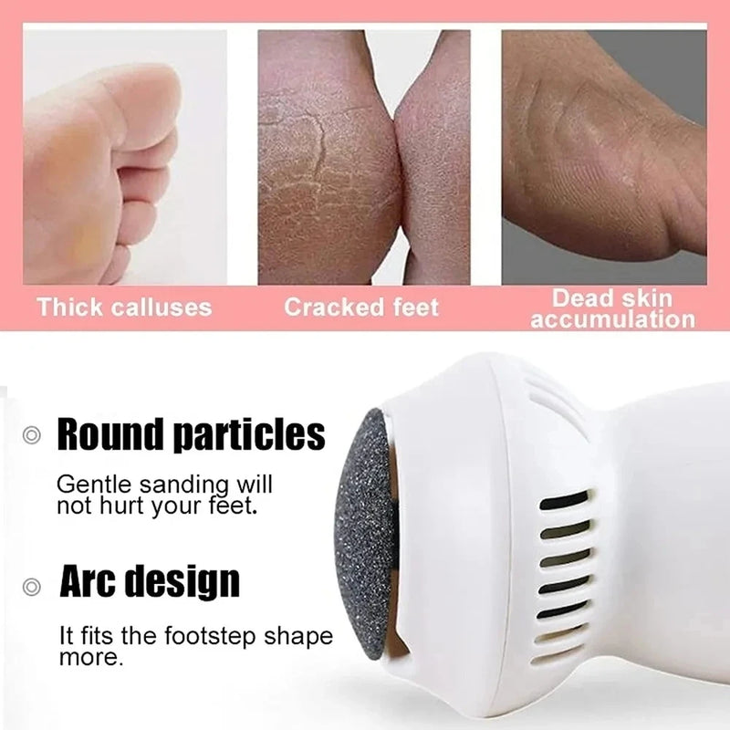 Lixadeira Elétrica de Pés Profissional: Elimine Rachaduras, Calosidades e Pele Morta com Segurança e Eficiência!