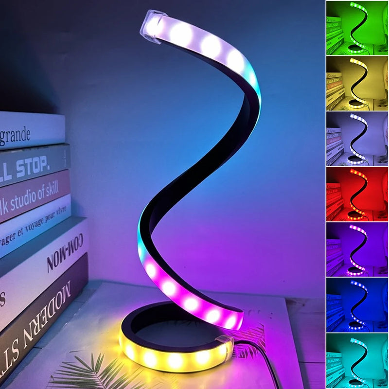 Luminária de Mesa LED Dimmerizável: Design Moderno e Iluminação Versátil para Seu Espaço