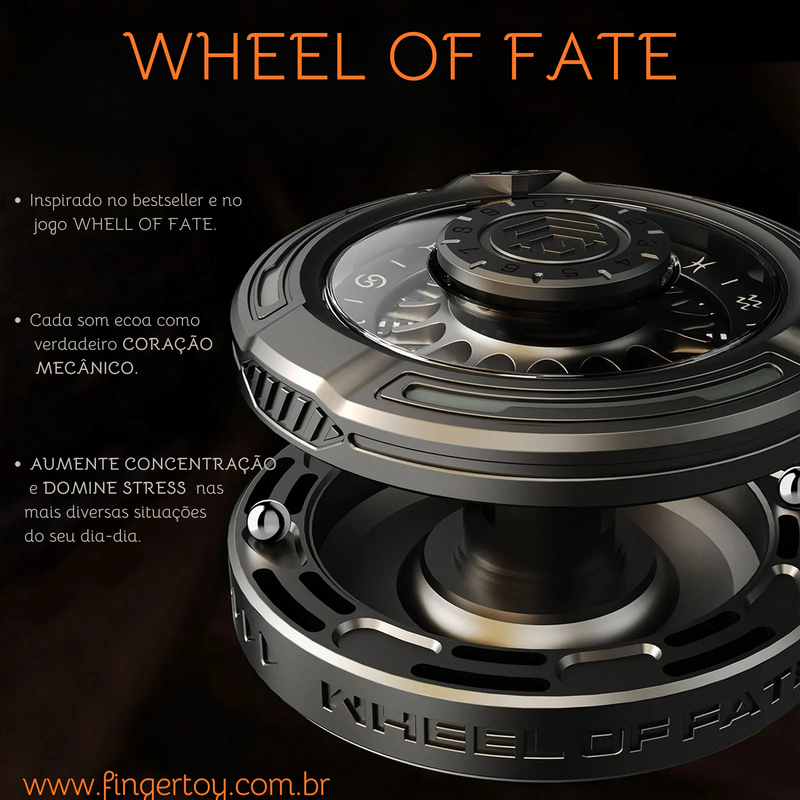 WHEEL OF FATE: A Revolução do Foco e Entretenimento Portátil